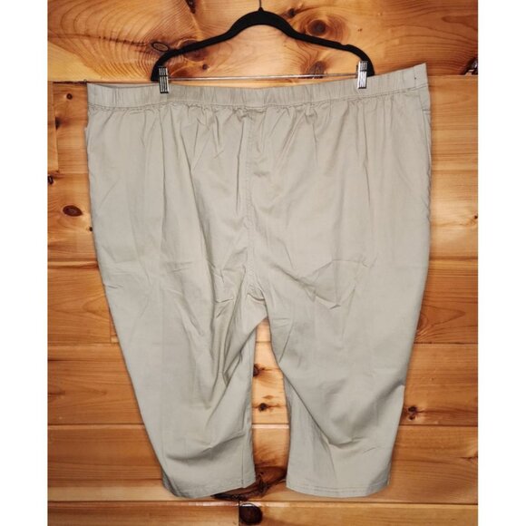 Catherines Essentials Plus Size 4X Capri Pull On With Front Pocket - Picture 10 of 10